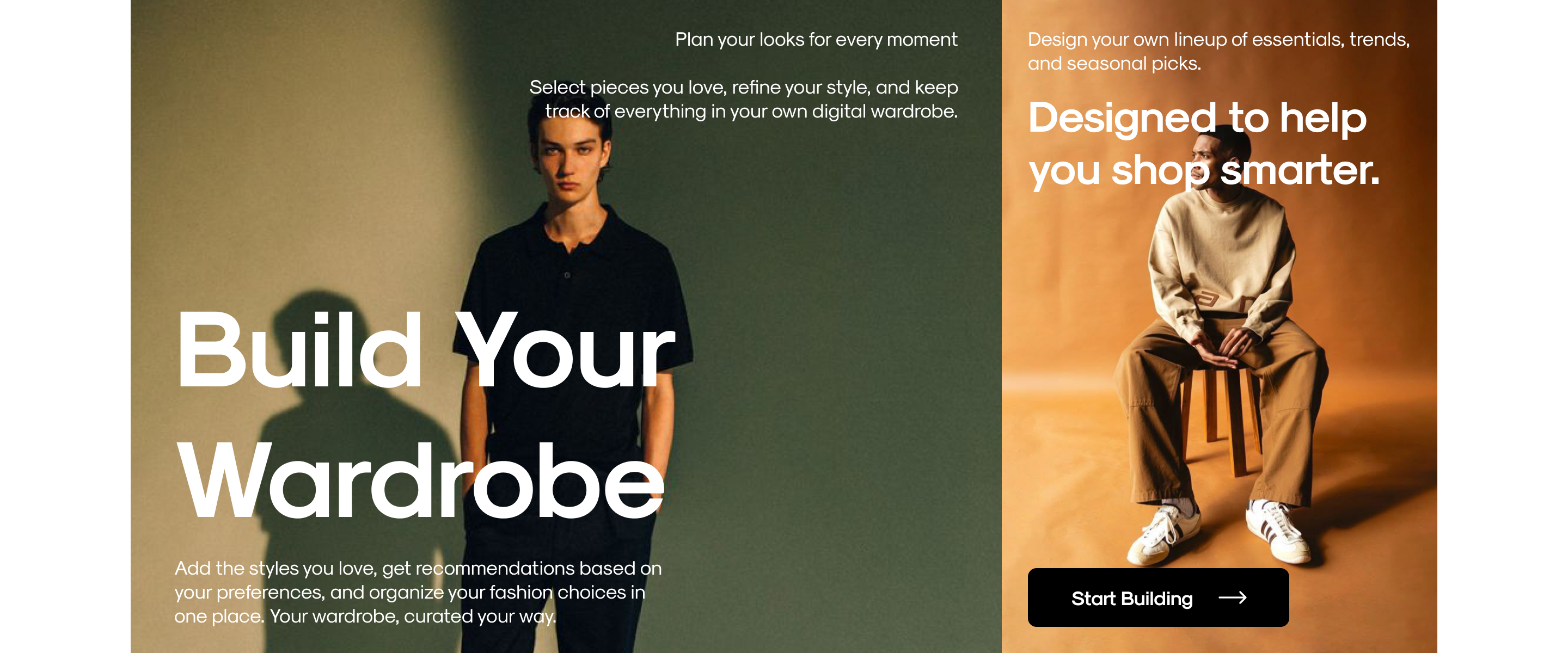 Build Your Wardrobe — designed to help you shop smarter